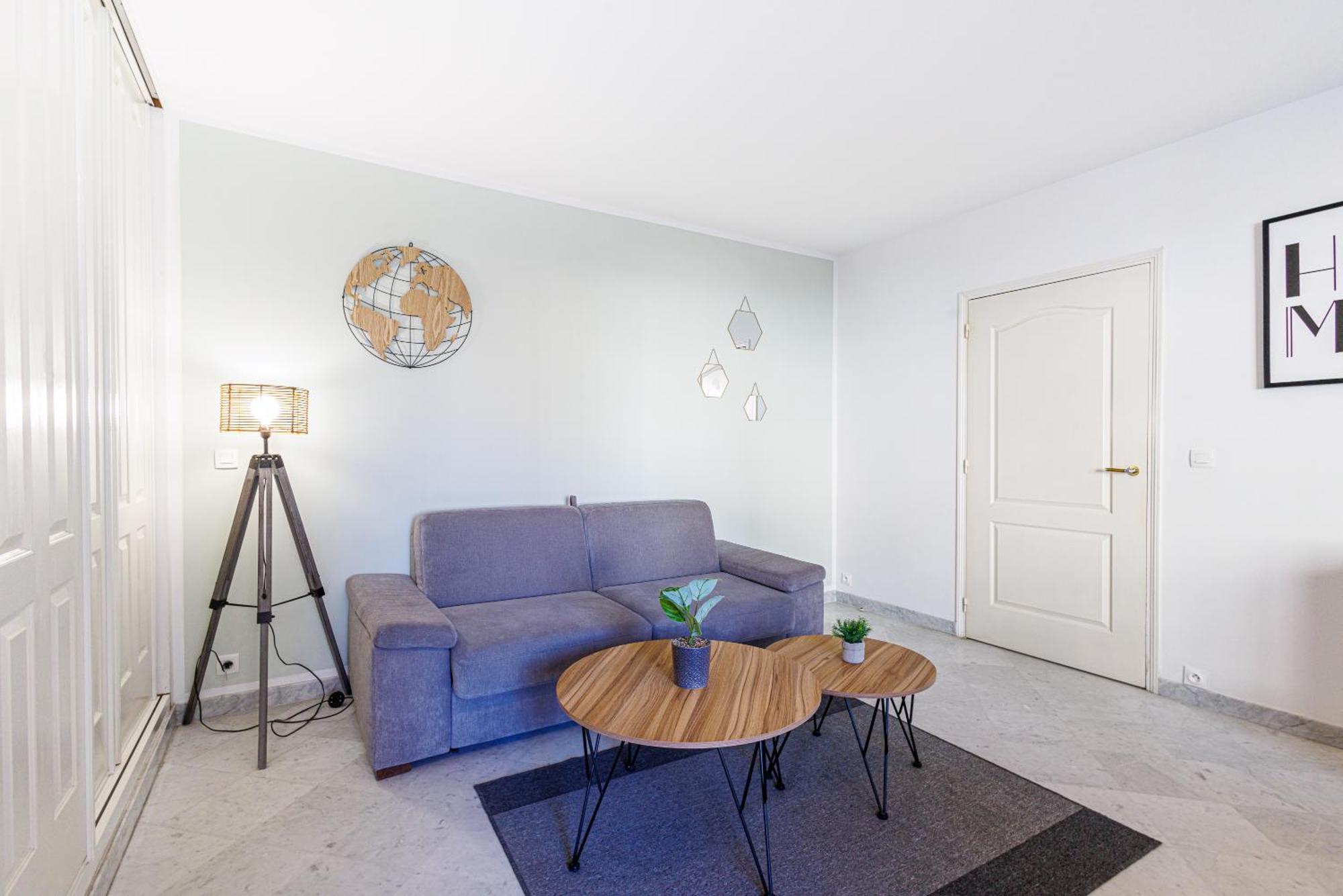 Le Victoria, Elegant T2 Au Bord Des Plages, Piscine, Sauna Menton Bagian luar foto